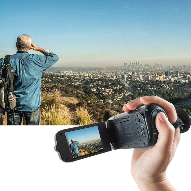 16X Digital Zoom HD 16 Million Pixel Home Travel DV Camera, EU Plug(Black) by buy2fix