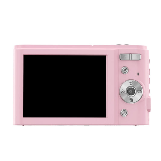 DC302 2.88 inch 44MP 16X Zoom 2.7K Full HD Digital Camera Children Card Camera, UK Plug (Pink) by buy2fix