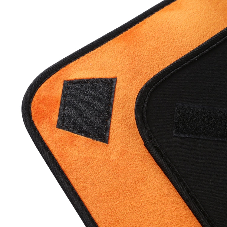 Hundred-folding Cloth Photography Camera SLR Liner Lens Bag Thickening Wrapped Cloth Plus Velvet, Size: 40x40cm (Orange) - Lens Bag by buy2fix | Online Shopping UK | buy2fix