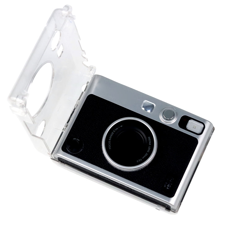 Protective Crystal Shell Case with Strap for FUJIFILM Instax mini EVO (Transparent) by buy2fix