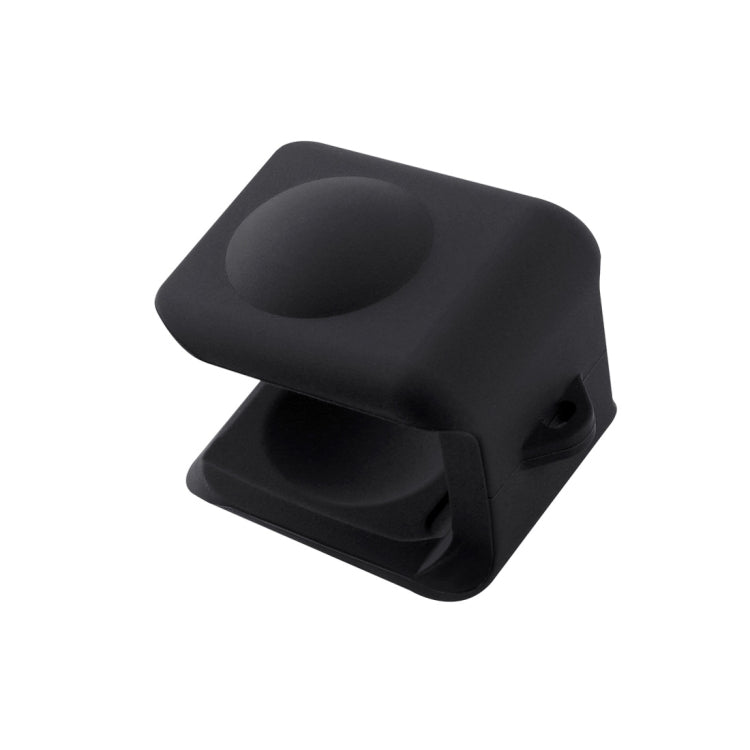 For Insta360 One R Panoramic Camera with Frame Shockproof Silicone Protective Case with Lens Cap Cover(Black) - Case & Bags by buy2fix | Online Shopping UK | buy2fix