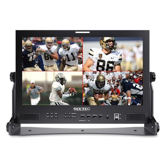 SEETEC ATEM173S 17.3 inch 3G-SDI HDMI Full HD 1920x1080 Multi-camera Broadcast Monitor(EU Plug) by SEETEC