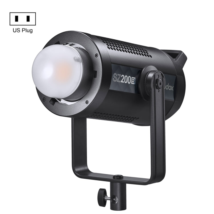 Godox SZ200Bi 200W 2800-6500K Bi Bi-Color LED Video Light(US Plug) - Shoe Mount Flashes by Godox | Online Shopping UK | buy2fix