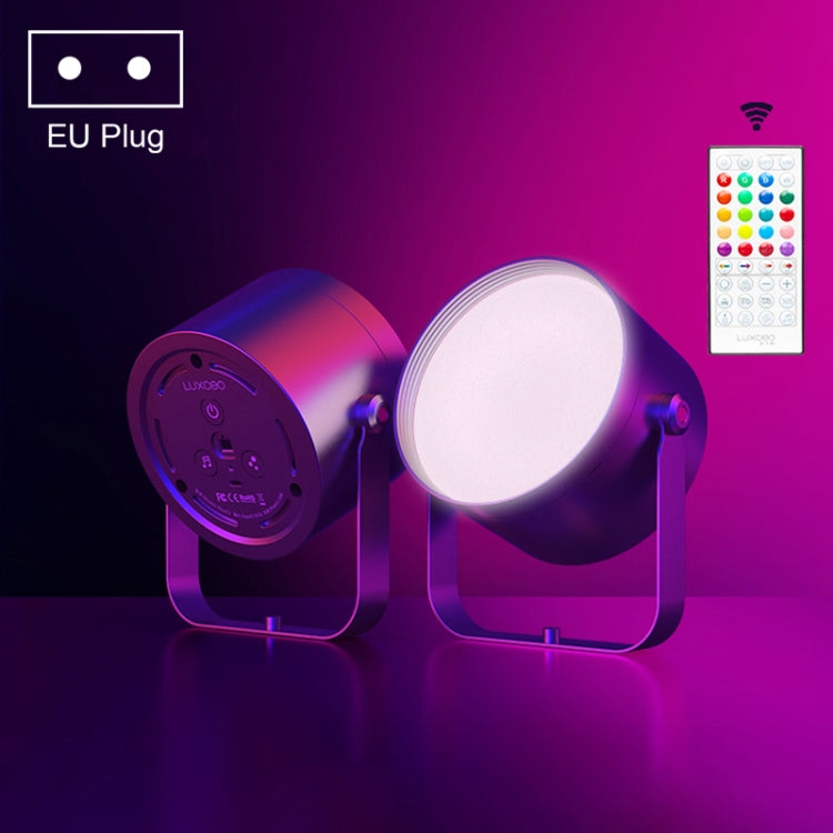 LUXCEO Mood2 RGB Atmosphere Fill Light Desktop Rhythm Pickup Lamp with Remote Control (EU Plug) - by LUXCeO | Online Shopping UK | buy2fix