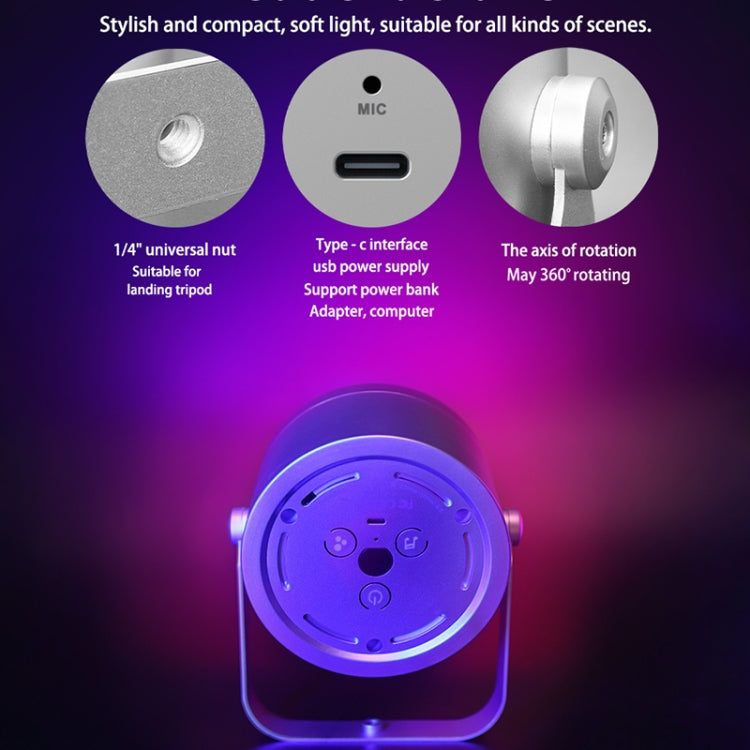 LUXCEO Mood2 RGB Atmosphere Fill Light Desktop Rhythm Pickup Lamp with Remote Control (EU Plug) - by LUXCeO | Online Shopping UK | buy2fix