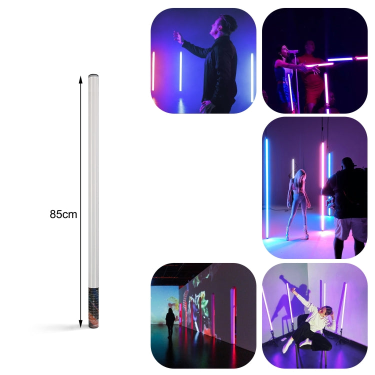 LUXCeO Mood1 85cm RGB Colorful Atmosphere Rhythm LED Stick Handheld Video Photo Fill Light, No Tripod - by LUXCeO | Online Shopping UK | buy2fix