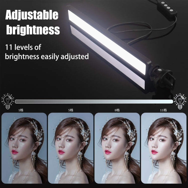 LUXCeO WS66 USB LED Live Video Light 2500K-9000K Bi-color Laptop Conference Fill Light - by LUXCeO | Online Shopping UK | buy2fix