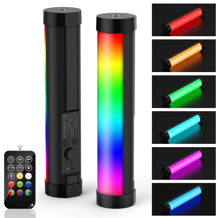 LUXCeO P100 RGB Photo Video Light Stick Handheld Fill Light with Remote Control - by LUXCeO | Online Shopping UK | buy2fix
