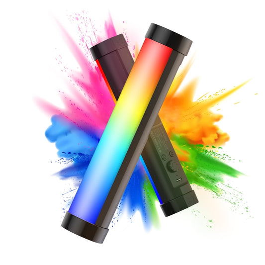 LUXCeO P100 RGB Photo Video Light Stick Handheld Fill Light with Remote Control - by LUXCeO | Online Shopping UK | buy2fix