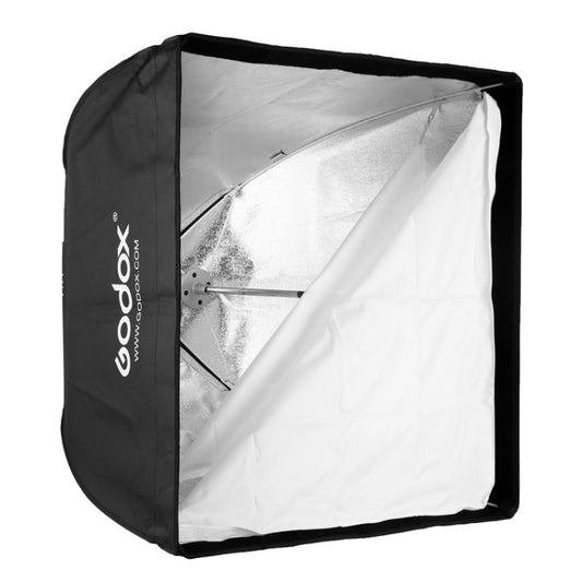 Godox 60 x 60cm Rectangle Softbox Photo Studio Bowens Mount Diffuser for Speedlite (Black) by Godox