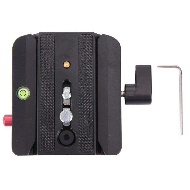 Fittest FC-501 Quick Release Assembly Aluminium Alloy Clamp Adapter with Quick Release Sliding Plate for Manfrotto Tripod 577 Replacement by FITTEST