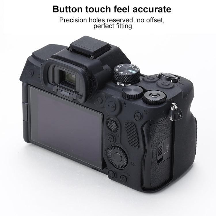 Soft Silicone Protective Case for Sony A7 IV (Black) - Protective Case by buy2fix | Online Shopping UK | buy2fix