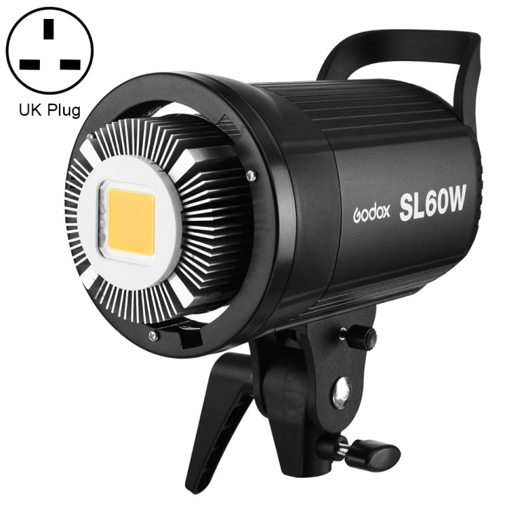Godox SL60W LED Light Studio Continuous Photo Video Light(UK Plug) - Shoe Mount Flashes by Godox | Online Shopping UK | buy2fix