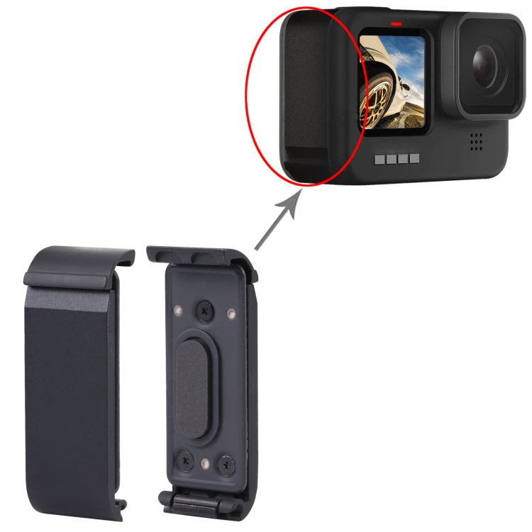 Original Metal Side Cover For GoPro Hero 11 / HERO10 Black / HERO9 Black / HERO10 Black by buy2fix