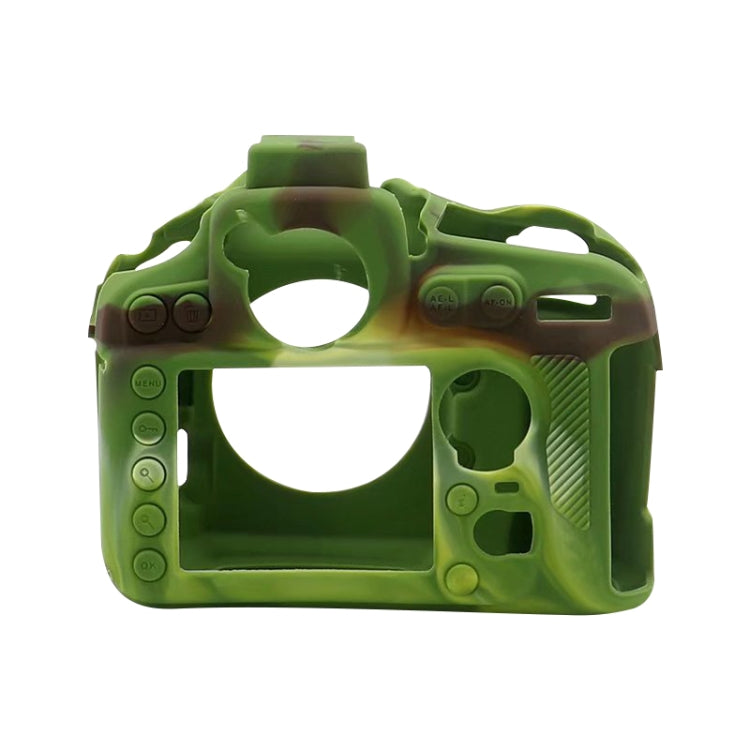 Soft Silicone Protective Case for Nikon D810 (Camouflage) - Protective Case by buy2fix | Online Shopping UK | buy2fix