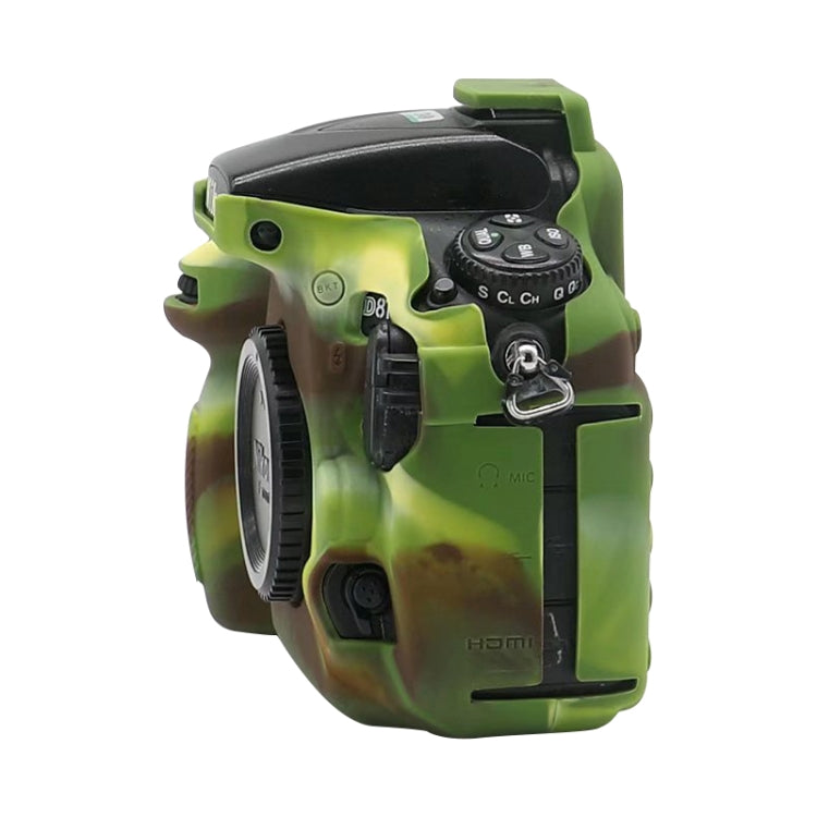 Soft Silicone Protective Case for Nikon D810 (Camouflage) - Protective Case by buy2fix | Online Shopping UK | buy2fix