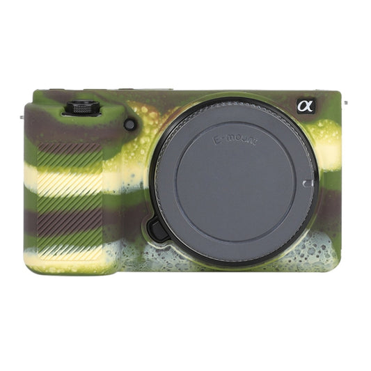 For Sony ZV-E10 Soft Silicone Protective Case (Camouflage) - Protective Case by buy2fix | Online Shopping UK | buy2fix