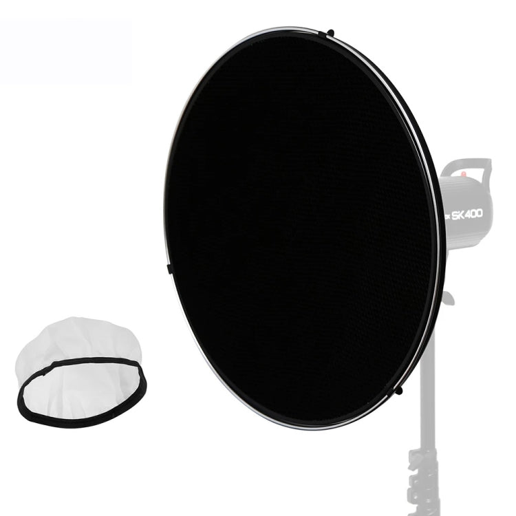 Godox RS55CM 55cm Studio White Beauty Dish Reflector Bowens Mount Diffuser - by Godox | Online Shopping UK | buy2fix