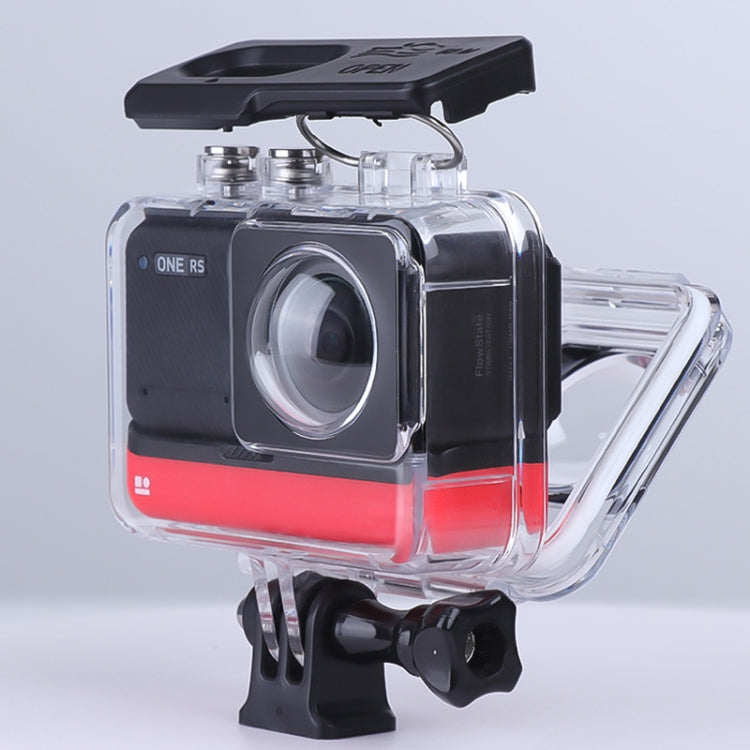 For Insta360 One RS 360 Edition 60m Underwater Depth Diving Case Waterproof Housing(Transparent) - Case & Bags by buy2fix | Online Shopping UK | buy2fix