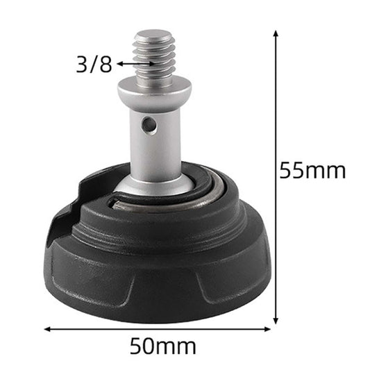 BEXIN GSF50-S Tripod 3/8 inch Stainless Steel Foot Spikes Plastic Foot Pad by BEXIN