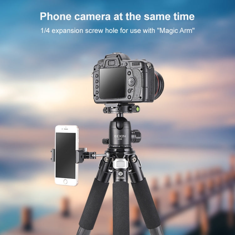 BEXIN RC294 Portable Collapsible Carbon Fiber Camera Tripod by BEXIN