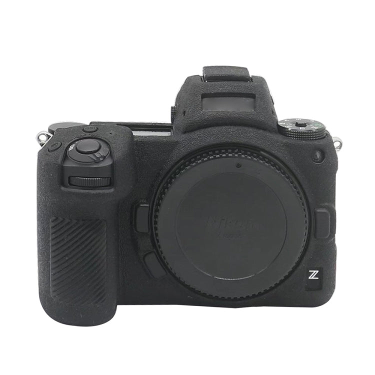 For Nikon Z7 II Soft Silicone Protective Case (Black) - Protective Case by buy2fix | Online Shopping UK | buy2fix