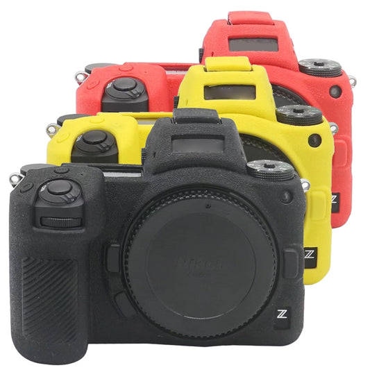 For Nikon Z7 II Soft Silicone Protective Case (Black) - Protective Case by buy2fix | Online Shopping UK | buy2fix
