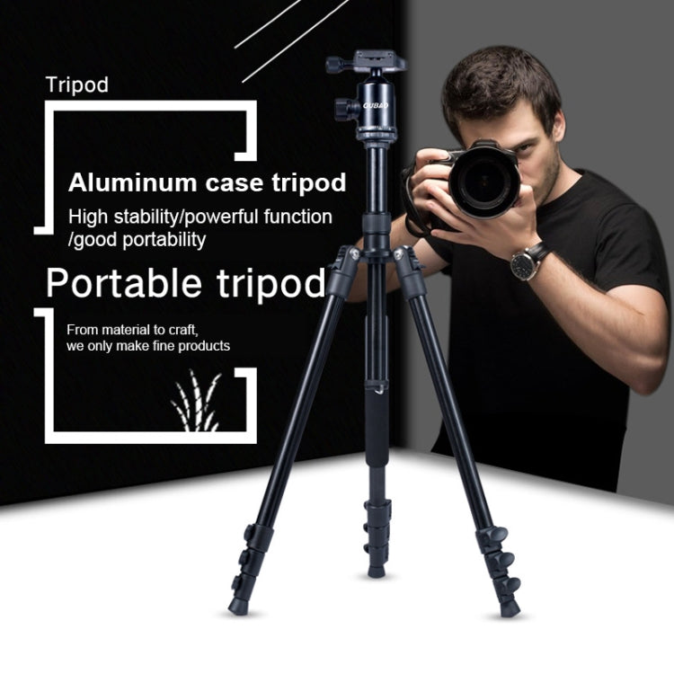 TRIOPO Oubao A-308S Adjustable Portable Aluminum Alloy Tripod with Ball Head for SLR Camera - Tripods by TRIOPO | Online Shopping UK | buy2fix