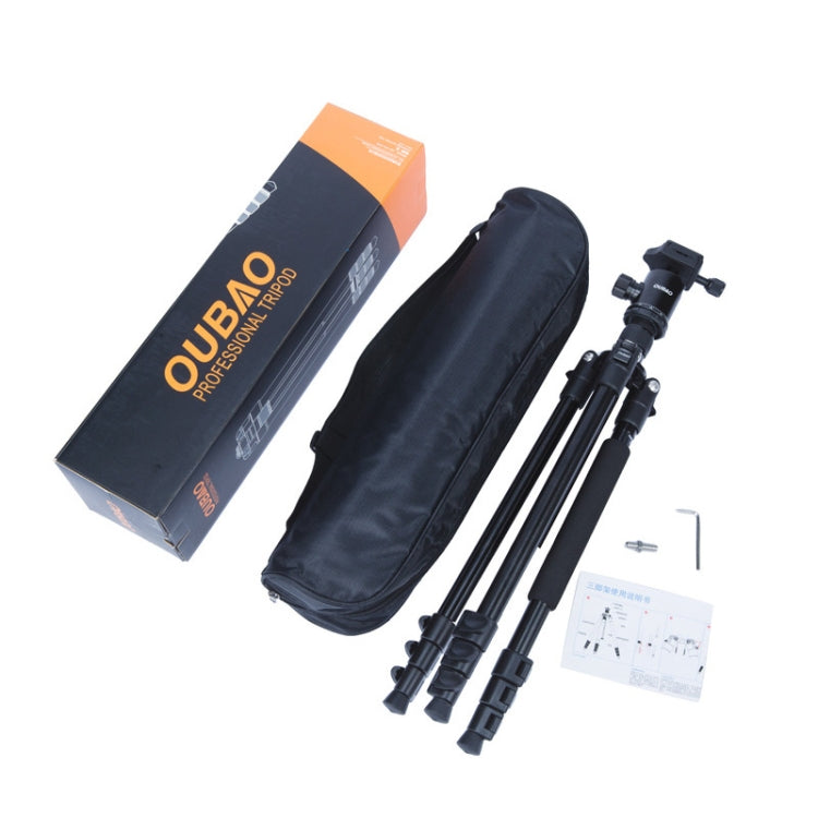 TRIOPO Oubao A-308S Adjustable Portable Aluminum Alloy Tripod with Ball Head for SLR Camera - Tripods by TRIOPO | Online Shopping UK | buy2fix