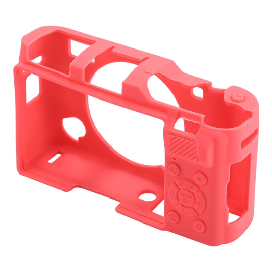 Soft Silicone Protective Case for FUJIFILM X-A5(Magenta) by buy2fix