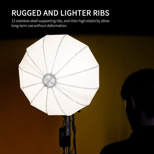 FEELWORLD FSL65 65cm Lantern Softbox Quick Release Diffuser with Bowens Mount by FEELWORLD