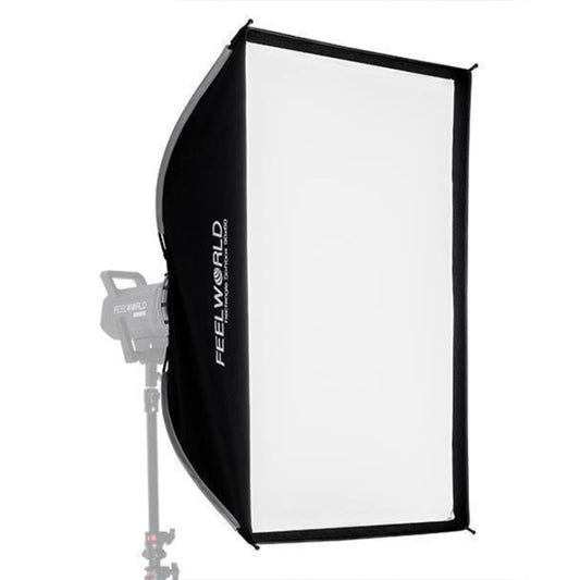FEELWORLD FSR90 60x90cm Rectangular Softbox Quick Release Bowens Mount Diffuser by FEELWORLD