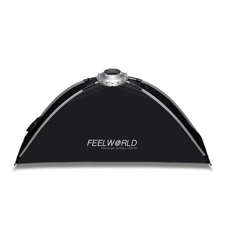 FEELWORLD FSR120 30x120cm Rectangular Softbox Quick Release Bowens Mount Diffuser - by FEELWORLD | Online Shopping UK | buy2fix