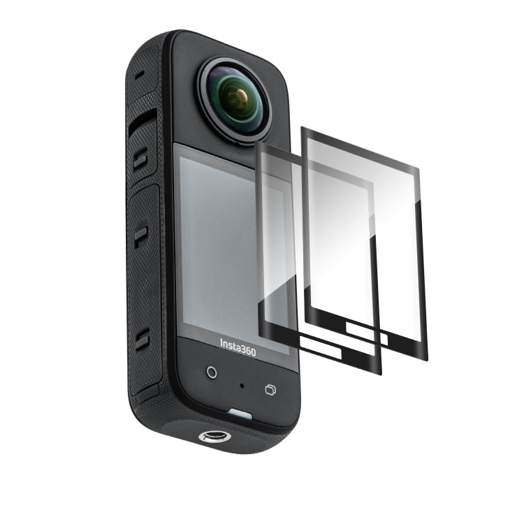 For Insta360 X3 STARTRC 2pcs Curved HD Explosion-proof Soft Film - Protective Film & Stickers by STARTRC | Online Shopping UK | buy2fix