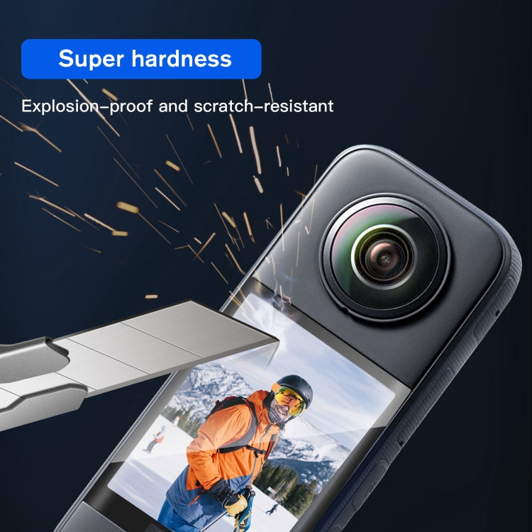 For Insta360 X3 STARTRC 2pcs Curved HD Explosion-proof Soft Film - Protective Film & Stickers by STARTRC | Online Shopping UK | buy2fix