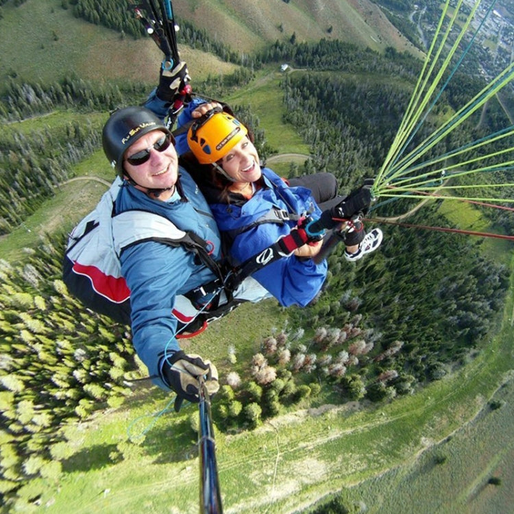 30-93cm Grip Foldable Tripod Holder Multi-functional Selfie Stick Monopod for GoPro, Insta360, DJI and Other Action Cameras, Phones - Extendable Pole by buy2fix | Online Shopping UK | buy2fix