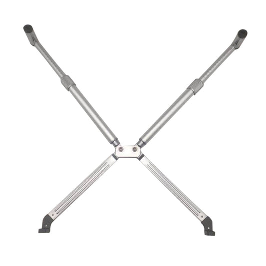 Universal Aluminum Alloy Cooling Stand Foldable Height Extender Holder for 12-17 inch PC iPad Notebook by buy2fix