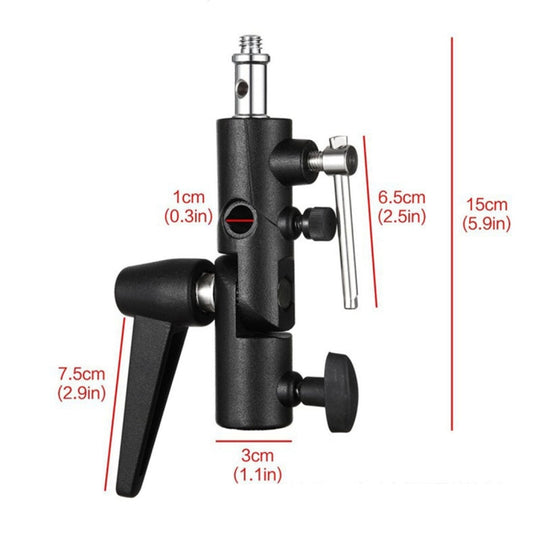 H Type Multifunctional Flash Light Stand Umbrella Bracket, Max Load: 3kg - Stand Bracket by buy2fix | Online Shopping UK | buy2fix