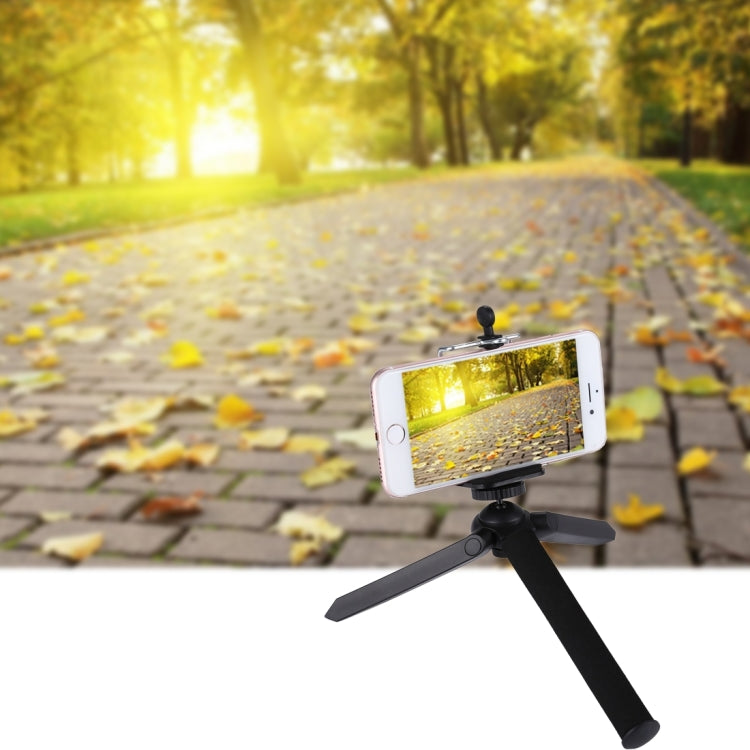 2 in 1 Handheld Tripod Self-portrait Monopod Selfie Stick for Smartphones, Digital Cameras, GoPro Sports Cameras - Hand Held Monopod by buy2fix | Online Shopping UK | buy2fix