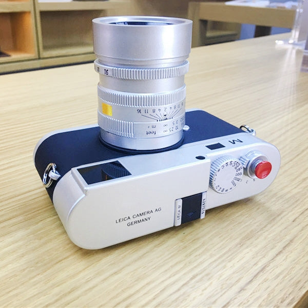 For Leica M Non-Working Fake Dummy DSLR Camera Model Photo Studio Props, Long Lens(Silver) - Camera Model by buy2fix | Online Shopping UK | buy2fix