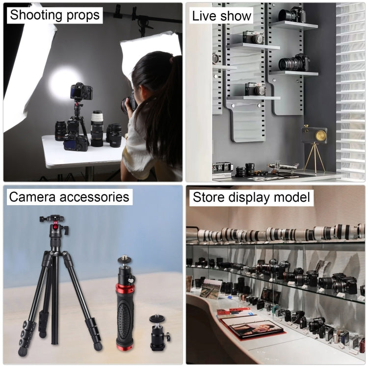 For Leica M Non-Working Fake Dummy DSLR Camera Model Photo Studio Props, Long Lens(Silver) - Camera Model by buy2fix | Online Shopping UK | buy2fix