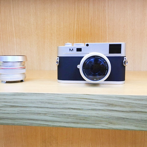 For Leica M Non-Working Fake Dummy DSLR Camera Model Photo Studio Props, Short Lens(Silver) - Camera Model by buy2fix | Online Shopping UK | buy2fix