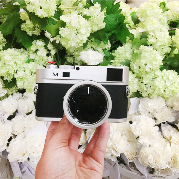 For Leica M Non-Working Fake Dummy DSLR Camera Model Photo Studio Props, Short Lens(Silver) - Camera Model by buy2fix | Online Shopping UK | buy2fix