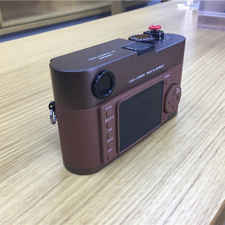 For Leica M Non-Working Fake Dummy DSLR Camera Model Photo Studio Props (Dark Coffee) - Camera Model by buy2fix | Online Shopping UK | buy2fix