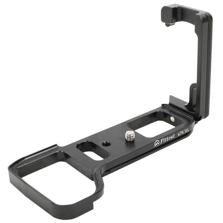 FITTEST A7R III Vertical Shoot Quick Release L Plate Bracket Base Holder for Sony A7RIII (Black) - L-Bracket by FITTEST | Online Shopping UK | buy2fix