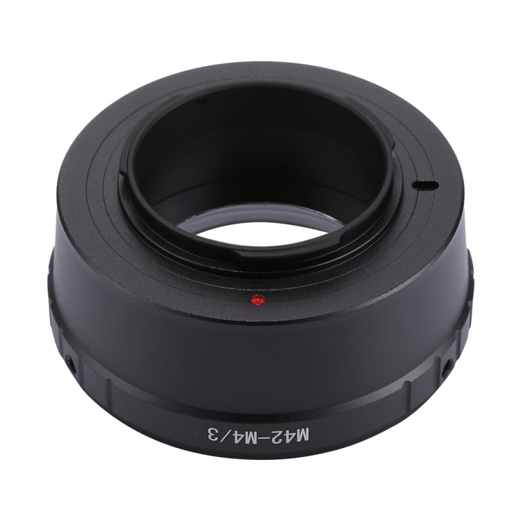 M42 Mount Lens to M4/3 Mount Lens Adapter for Olympus E-P1, Panasonic G1, GH1-M4/3 Cameras Lens - Camera Accessories by buy2fix | Online Shopping UK | buy2fix