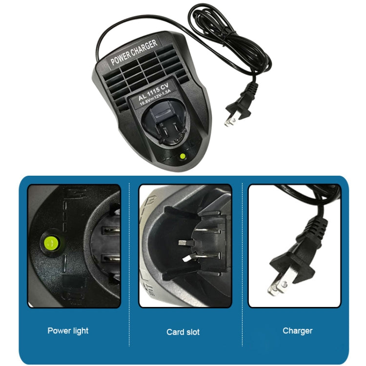 12V Power Tool Battery Charger (UK Plug) - Accessories & Parts by buy2fix | Online Shopping UK | buy2fix