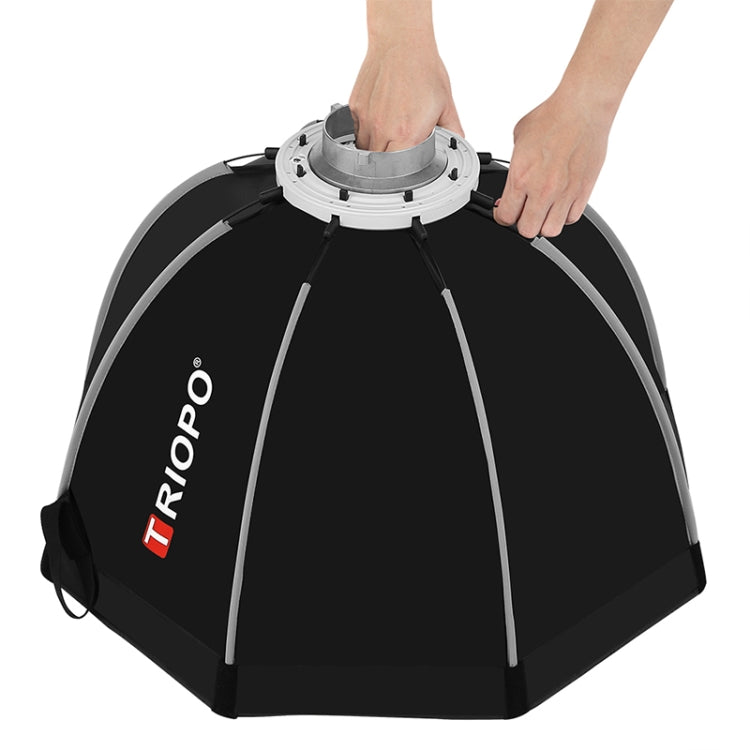 TRIOPO K90 90cm Speedlite Flash Octagon Parabolic Softbox Bowens Mount Diffuser for Speedlite - by TRIOPO | Online Shopping UK | buy2fix