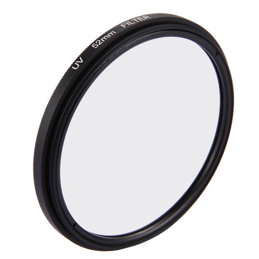 52mm 3 in 1 Round Circle UV Lens Filter with Cap for GoPro HERO7 Black/6 /5 by JSR