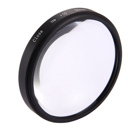 58mm 2 in 1 10X Close-Up Lens Filter for GoPro HERO7 Black/6 /5 - Lens Filter by buy2fix | Online Shopping UK | buy2fix